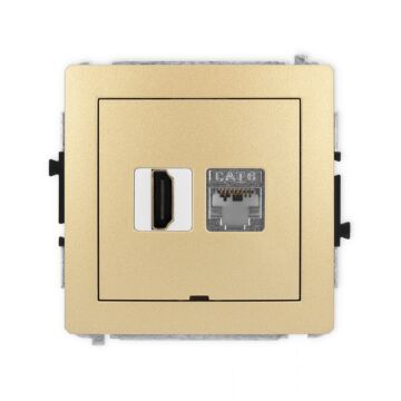 Gniazdo komputerowe, Gniazdo HDMI Karlik 29DGHKBO-46