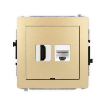 Gniazdo komputerowe, Gniazdo HDMI Karlik 29DGHKBO-86A