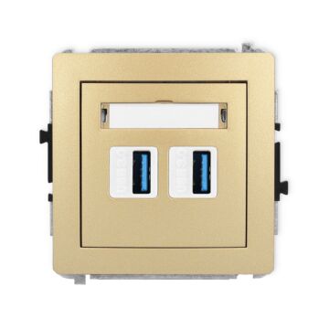 Gniazdo USB Karlik 29DGUSB-6