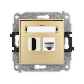 Gniazdo komputerowe, Gniazdo HDMI Karlik 29IGHK-46A