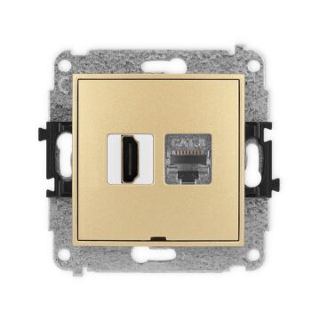 Gniazdo komputerowe, Gniazdo HDMI Karlik 29IGHKBO-88