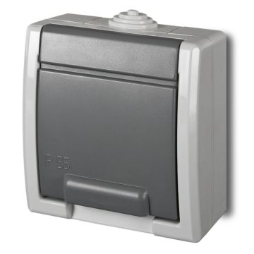 Gniazdo pojedyncze, Gniazdo hermetyczne Elektro-Plast Nasielsk 1241-10