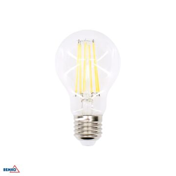 Żarówka LED dekoracyjna FILAMENT E27 12W 320° 2700K 1600lm Bemko D86-FLB-E27-A60-120-2K