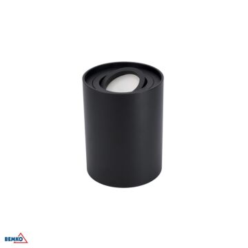Oprawa downlight natynkowa LED ORTAL lampa GU10 50W czarna Bemko C23-DLO-AR-GU10-150-BL
