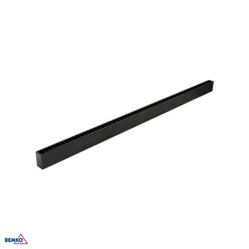 Oprawa liniowa LED LORIEN 30W 4000K 3300lm 52° IP20 czarna Bemko C26-LOR-30BL-4K-UGR