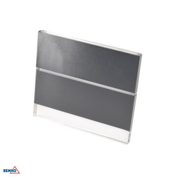 Oprawa schodowa LED STEPPER 1,2W 3000K 40lm 120° szara Bemko C47-OS1-GR3K