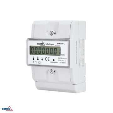 Wskaźnik zużycia energii elektrycznej licznik 3-fazowy 5-80A Schelinger A30-BM030-L