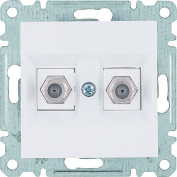 Gniazdo antenowe Hager WL3260