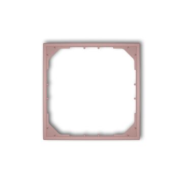 Ramka pośrednia pojedyncza do regulatora temperatury pion/poziom lawendowa Karlik MINI 42MRP-3