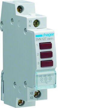 Lampka sygnalizacyjna Hager SVN127