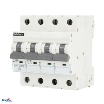 Wyłącznik nadprądowy Schelinger A02-G8-4P-B06