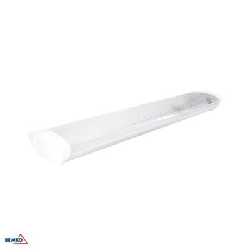 Oprawa kloszowa ALIT XP7 EMPTY do świetlówek LED 2xT8/G13 18W 60cm biała Bemko C184-E-XP7218KP-PC