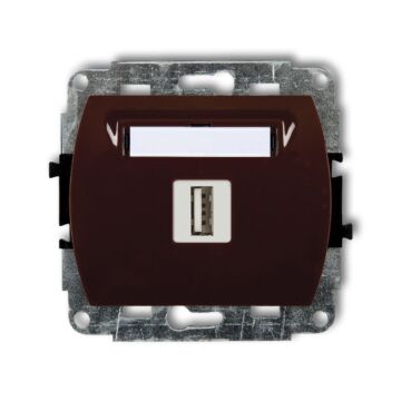 Gniazdo USB Karlik 4GUSB-1