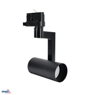 Oprawa reflektor VERKO GU10 lampa na szynoprzewód 35W czarna Bemko C41-VRK-3F-GU10BL