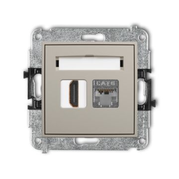 Gniazdo komputerowe, Gniazdo HDMI Karlik 60IGHK-46