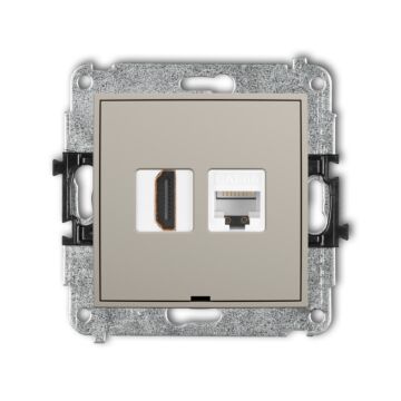 Gniazdo komputerowe, Gniazdo HDMI Karlik 60IGHKBO-46A