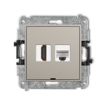 Gniazdo komputerowe, Gniazdo HDMI Karlik 60IGHKBO-45e