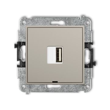 Gniazdo USB Karlik 60MCUSBBO-1