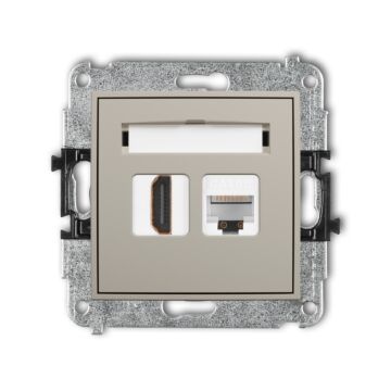 Gniazdo komputerowe, Gniazdo HDMI Karlik 60MGHK-45e