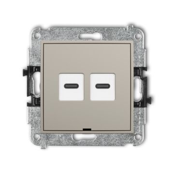 Gniazdo USB Karlik 60MGUSBBO-8