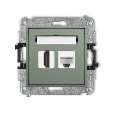 Gniazdo komputerowe, Gniazdo HDMI Karlik 61IGHK-46A