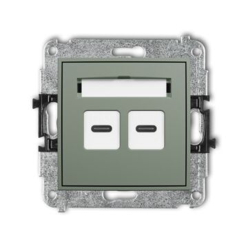 Gniazdo USB Karlik 61IGUSB-8