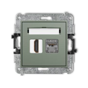 Gniazdo komputerowe, Gniazdo HDMI Karlik 61MGHK-46
