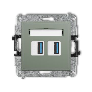 Gniazdo USB Karlik 61MGUSB-6