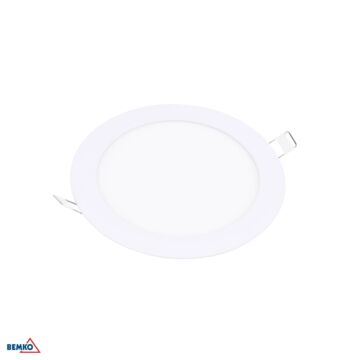 Oprawa downlight LED BOLED lampa wpuszczana 12W 4000K 960lm 120° biała Bemko C70-DLB-R-120-4K