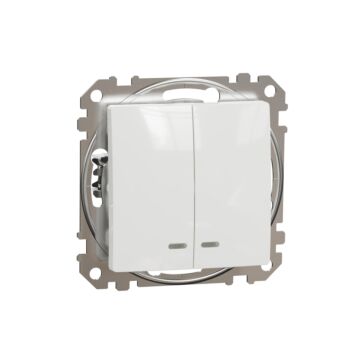 Włącznik podwójny (świecznikowy) Schneider Electric SDD111105L