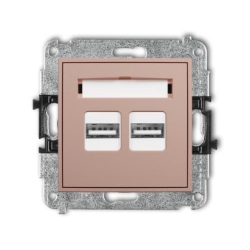 Gniazdo USB Karlik 62ICUSB-6