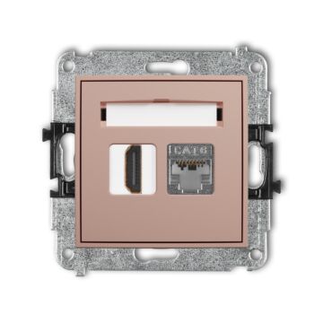 Gniazdo komputerowe, Gniazdo HDMI Karlik 62IGHK-46