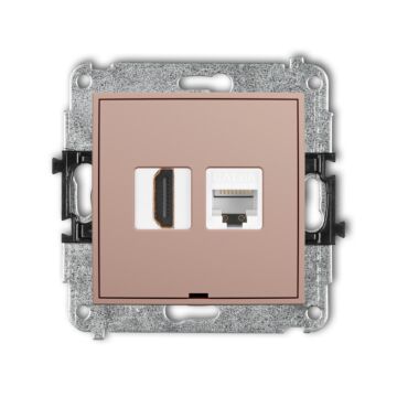Gniazdo komputerowe, Gniazdo HDMI Karlik 62IGHKBO-46A