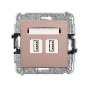 Gniazdo USB Karlik 62IGUSB-2