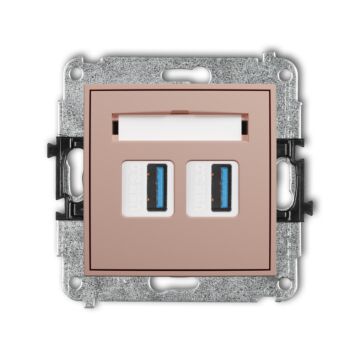 Gniazdo USB Karlik 62IGUSB-6