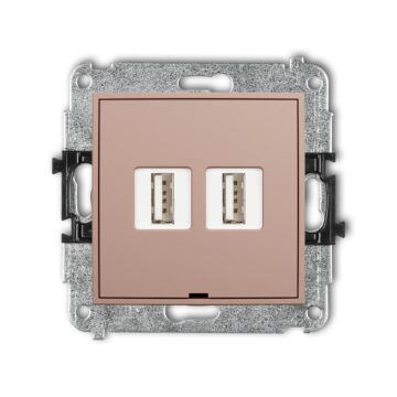 Gniazdo USB Karlik 62IGUSBBO-2