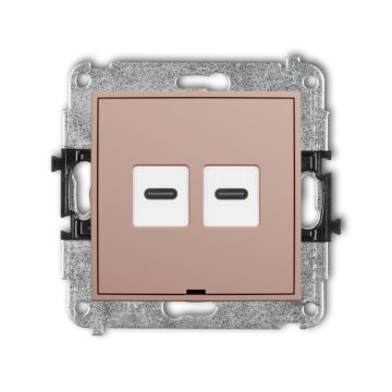 Gniazdo USB Karlik 62IGUSBBO-8