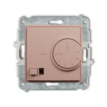 Regulator temperatury z czujnikiem podpodłogowym łososiowy Karlik ICON 62IRT-1
