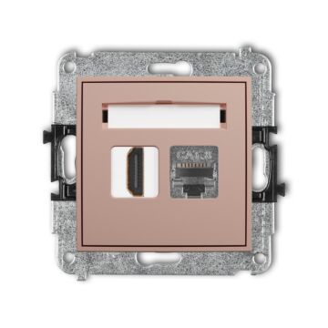 Gniazdo komputerowe, Gniazdo HDMI Karlik 62MGHK-88