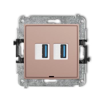Gniazdo USB Karlik 62MGUSBBO-6