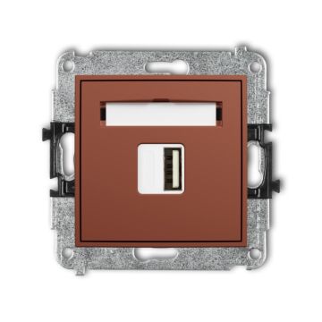 Gniazdo USB Karlik 63ICUSB-1