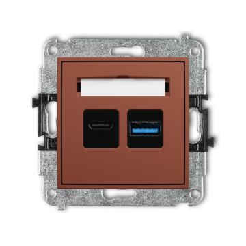 Gniazdo USB Karlik 63ICUSB-8