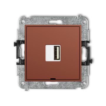 Gniazdo USB Karlik 63ICUSBBO-1