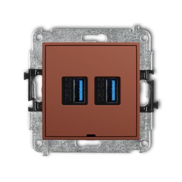 Gniazdo USB Karlik 63IGUSBBO-6