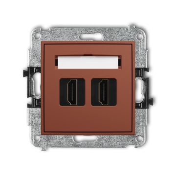 Gniazdo HDMI Karlik 63IHDMI-4