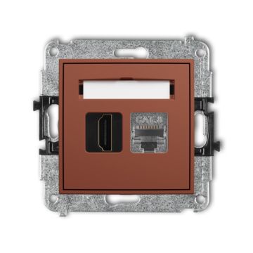 Gniazdo komputerowe, Gniazdo HDMI Karlik 63MGHK-88