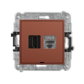 Gniazdo komputerowe, Gniazdo HDMI Karlik 63MGHKBO-88