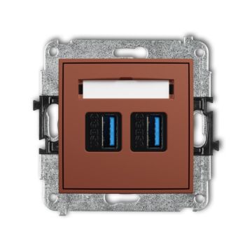 Gniazdo USB Karlik 63MGUSB-6