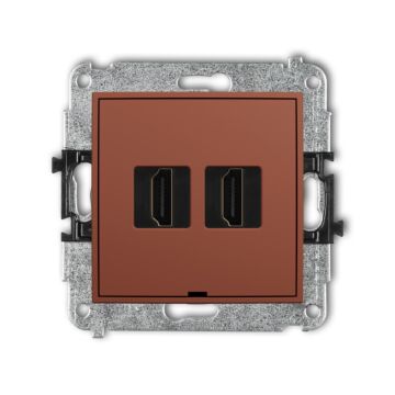 Gniazdo HDMI Karlik 63MHDMIBO-4