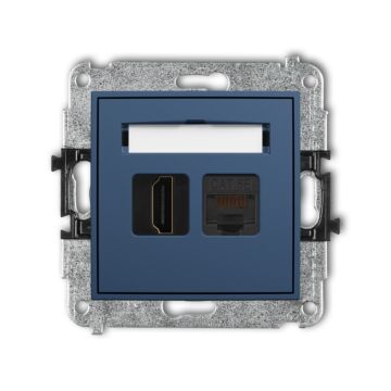 Gniazdo komputerowe, Gniazdo HDMI Karlik 64IGHK-45e